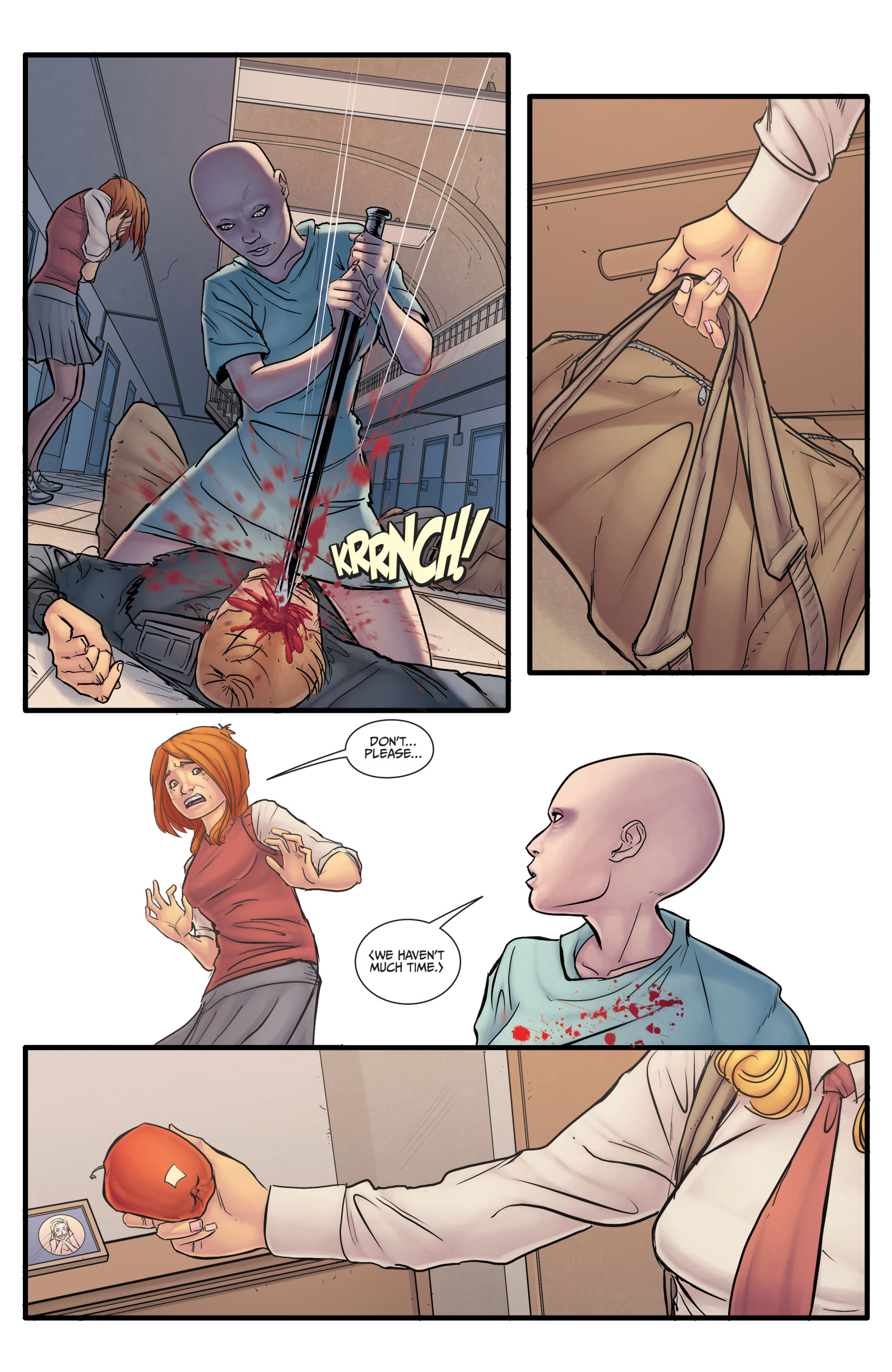 Read online Morning Glories comic -  Issue #3 - 21