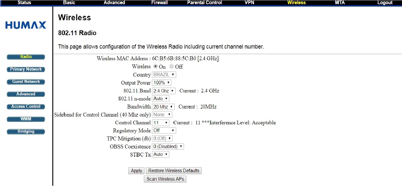 FAÇA VOCÊ MESMO INFORMÁTICA: TROCANDO SENHA ROTEADOR HUMAX NET-VIRTUA