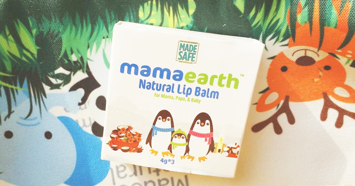 Review Mamaearth Natural Lip Balm for Mama, Papa and Baby Beauty
