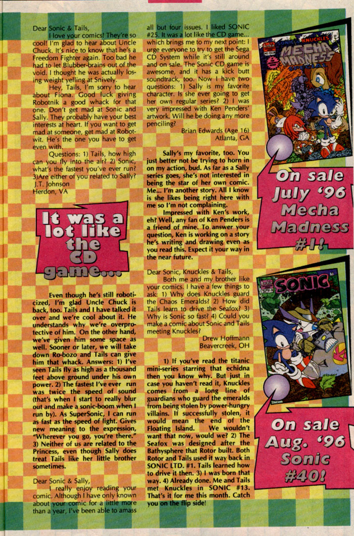 Read online Sonic The Hedgehog comic -  Issue #39 - 29