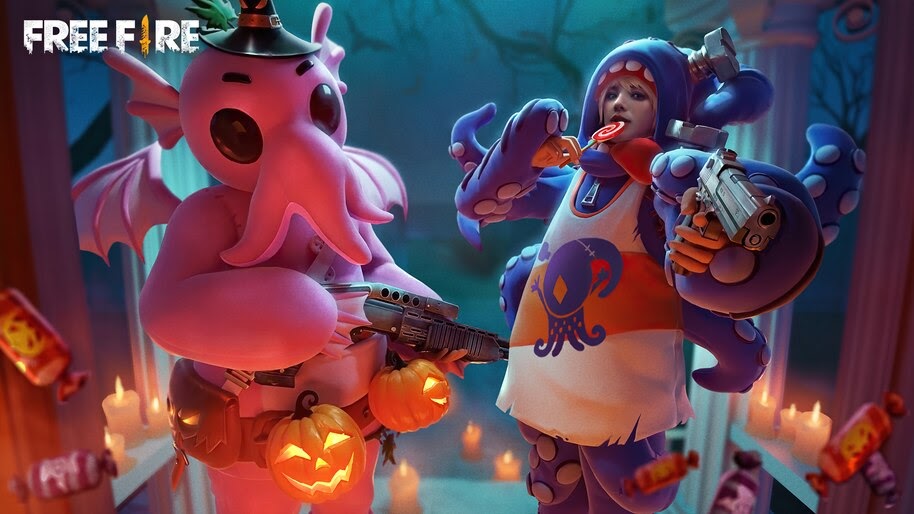 Free Fire, Halloween, Skin, 4K, #3.2381