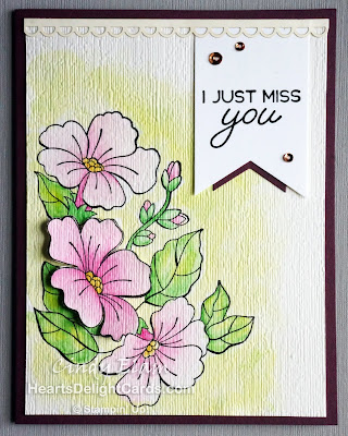 Heart's Delight Cards, Blended Seasons, Miss You, Stampin' Up!, 