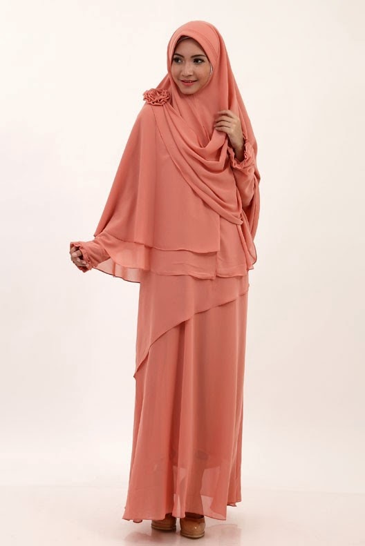 Model gamis ceruti syar&rsquo;i modern 2018
