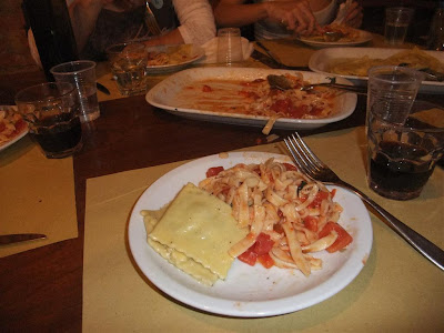 homamade ravioli and pasta, cooking class, florence italy