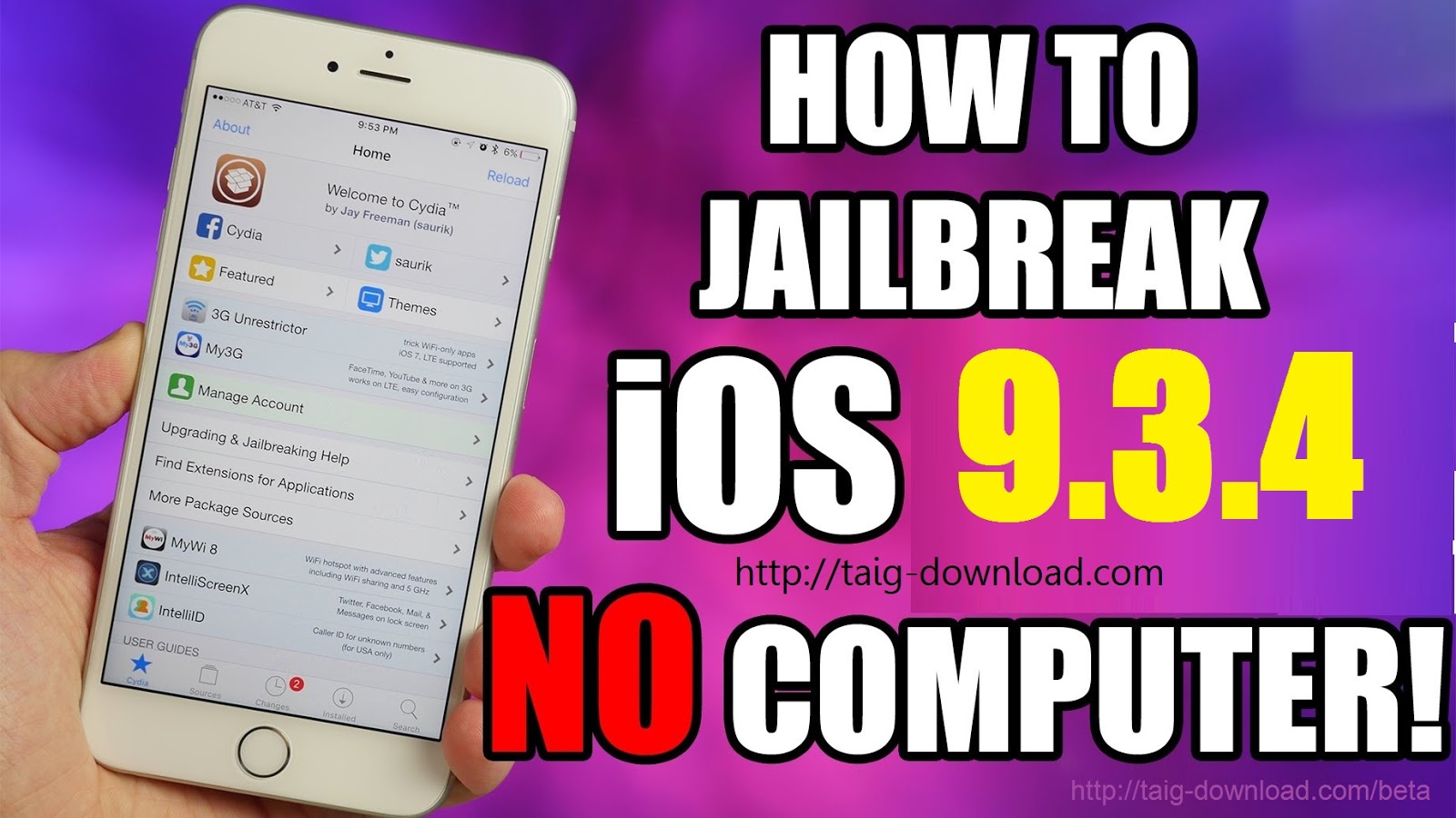 TaiG Jailbreak for iOS 8 - iOS 9.x
