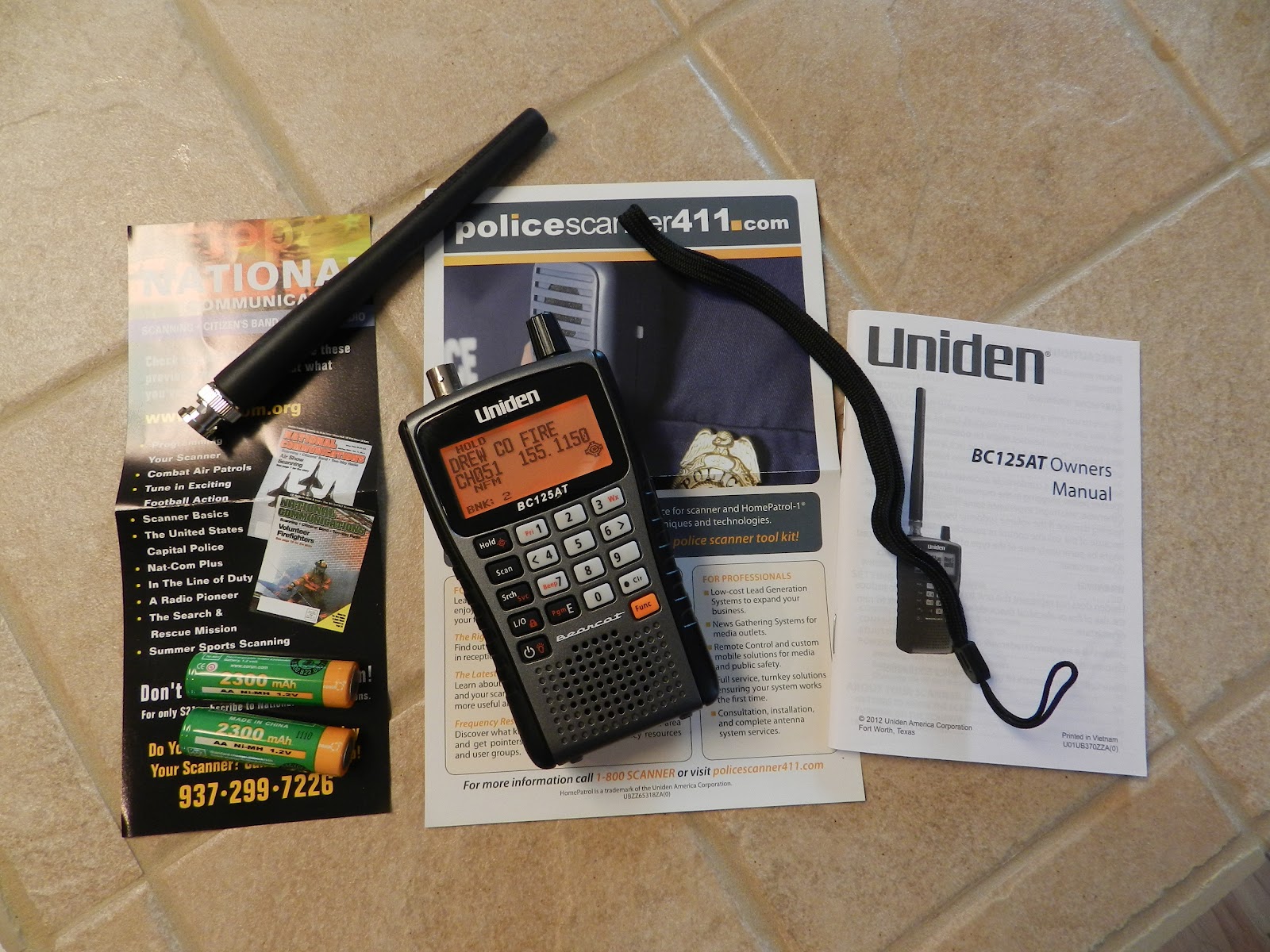 Monitoring Reviews Uniden BC125AT Full Review