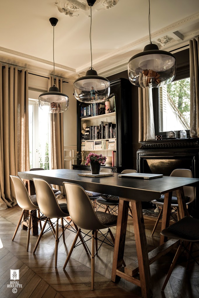 Decor Inspiration Interior Design A dining room in Paris Cool Chic