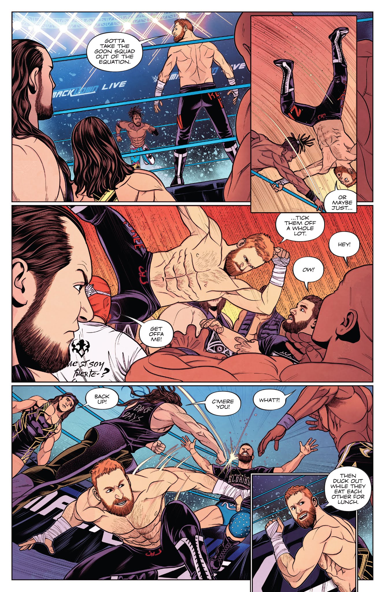 Read online WWE comic -  Issue #20 - 9