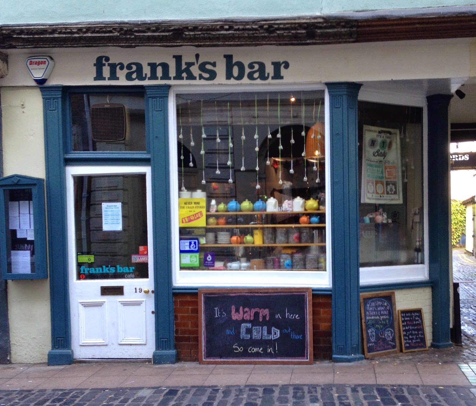 The Fry up Inspector Frank's Bar Norwich