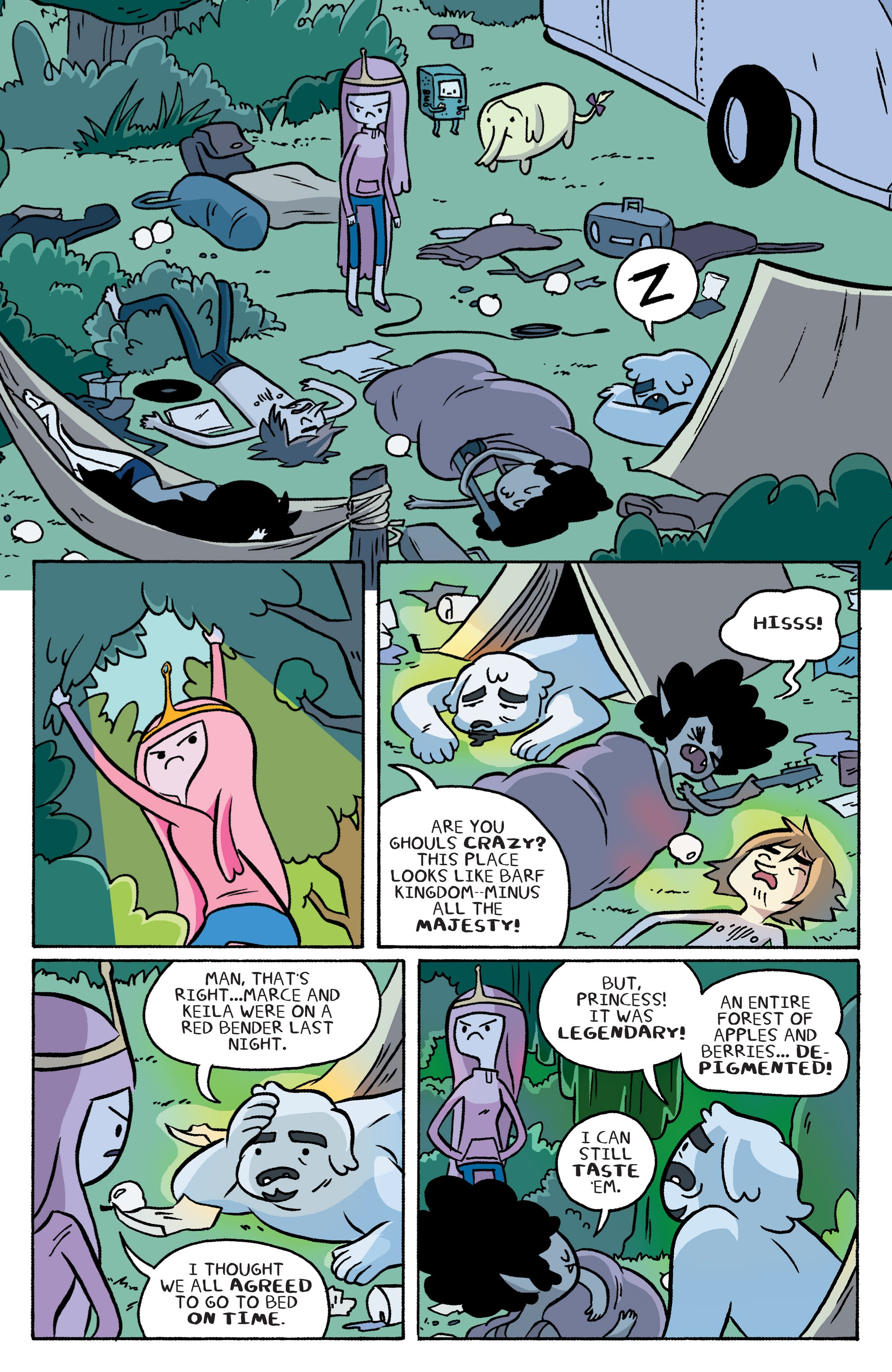 Read online Adventure Time: Marceline and the Scream Queens comic -  Issue #2 - 7