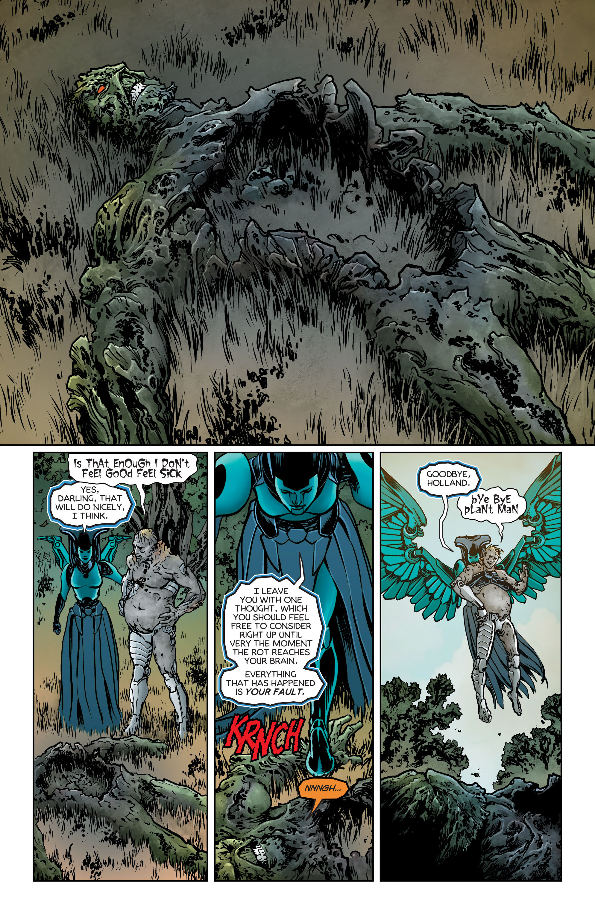 Read online Swamp Thing (2011) comic -  Issue #39 - 5