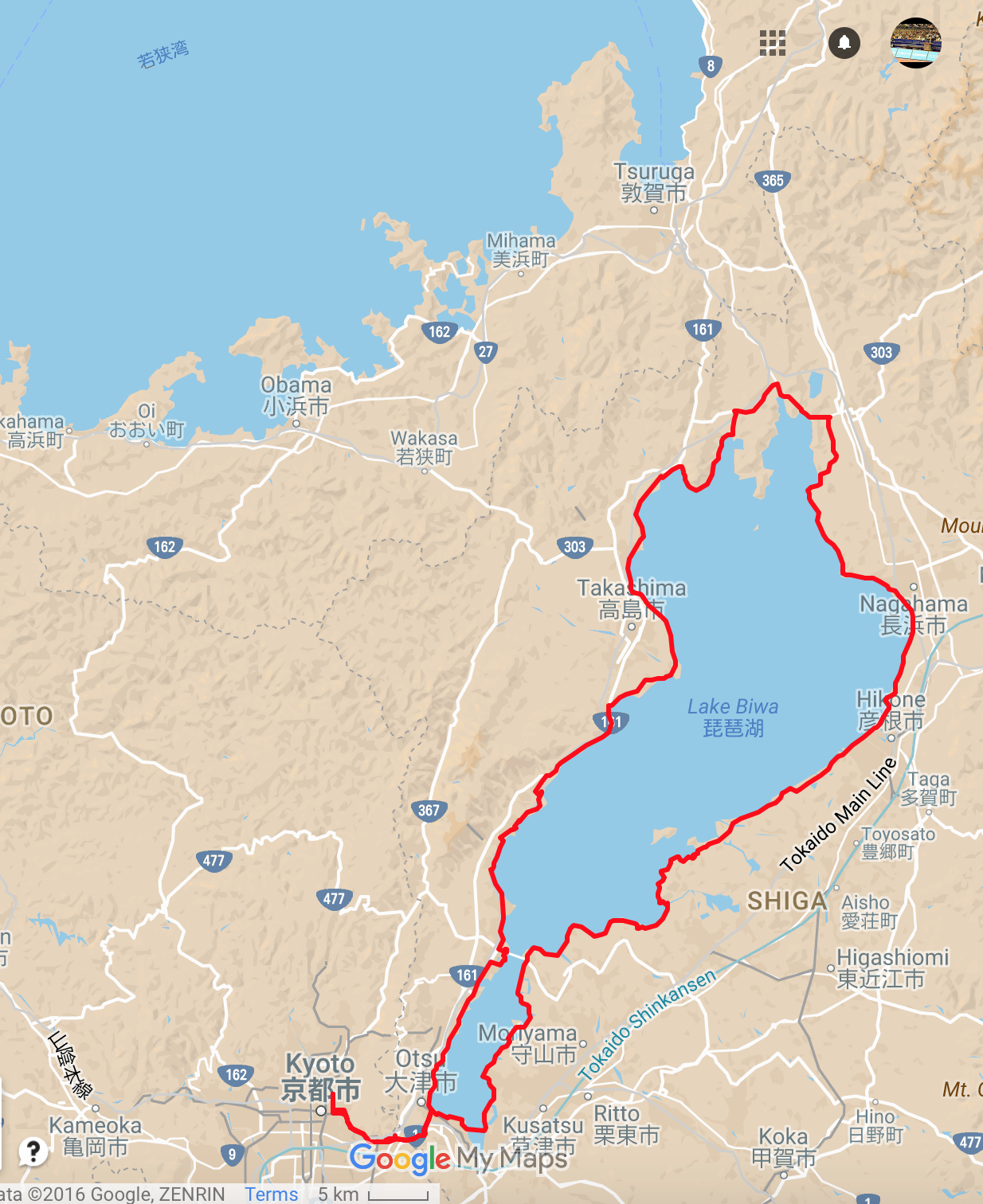 TheSandiway Lake Biwa (琵琶湖) ride