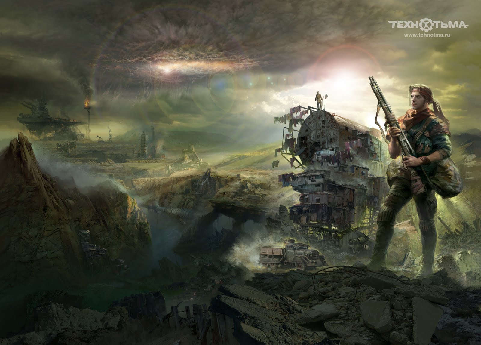 пустынный воин. грегори манчесс (gregory manchess). дизельпанк арт постапокалипсис. воины пустоши. постапокалипсис кочевники.