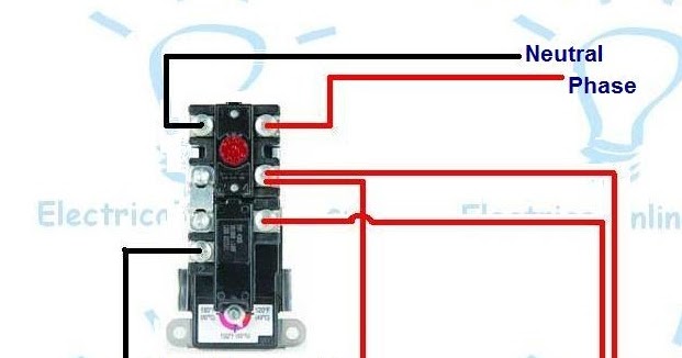 Electric Water Heater Wiring With Diagram - Electrical ... water heater electrical diagram 