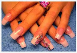 nail acrylic natural idea