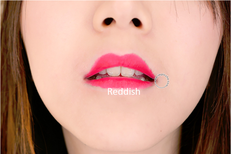 Swatch Lip On Lip Matte - Reddish