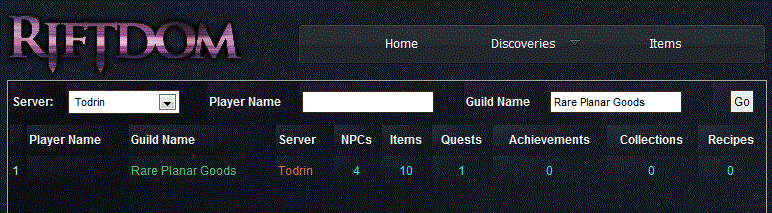 Rare Planar Goods: Server Firsts, Herald of Discord, New recruits ...