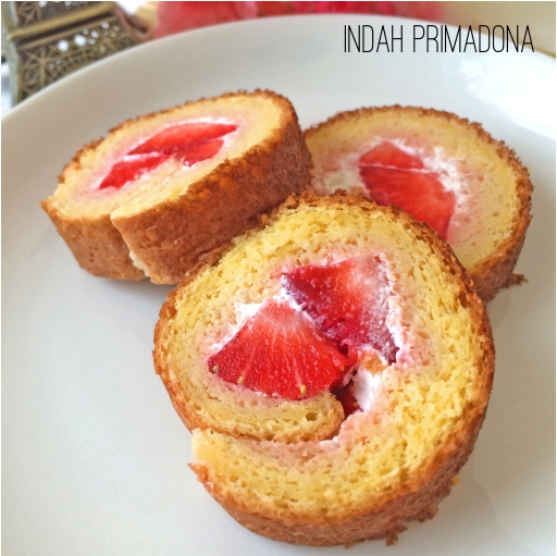 Indah Primadona Resep Roll Cake Tanpa Oven
