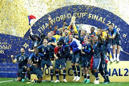 Gulung Kroasia 4-2, Prancis Juara Piala Dunia 2018 