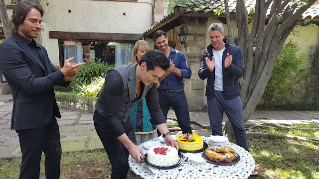 david zepeda celebrando cumple