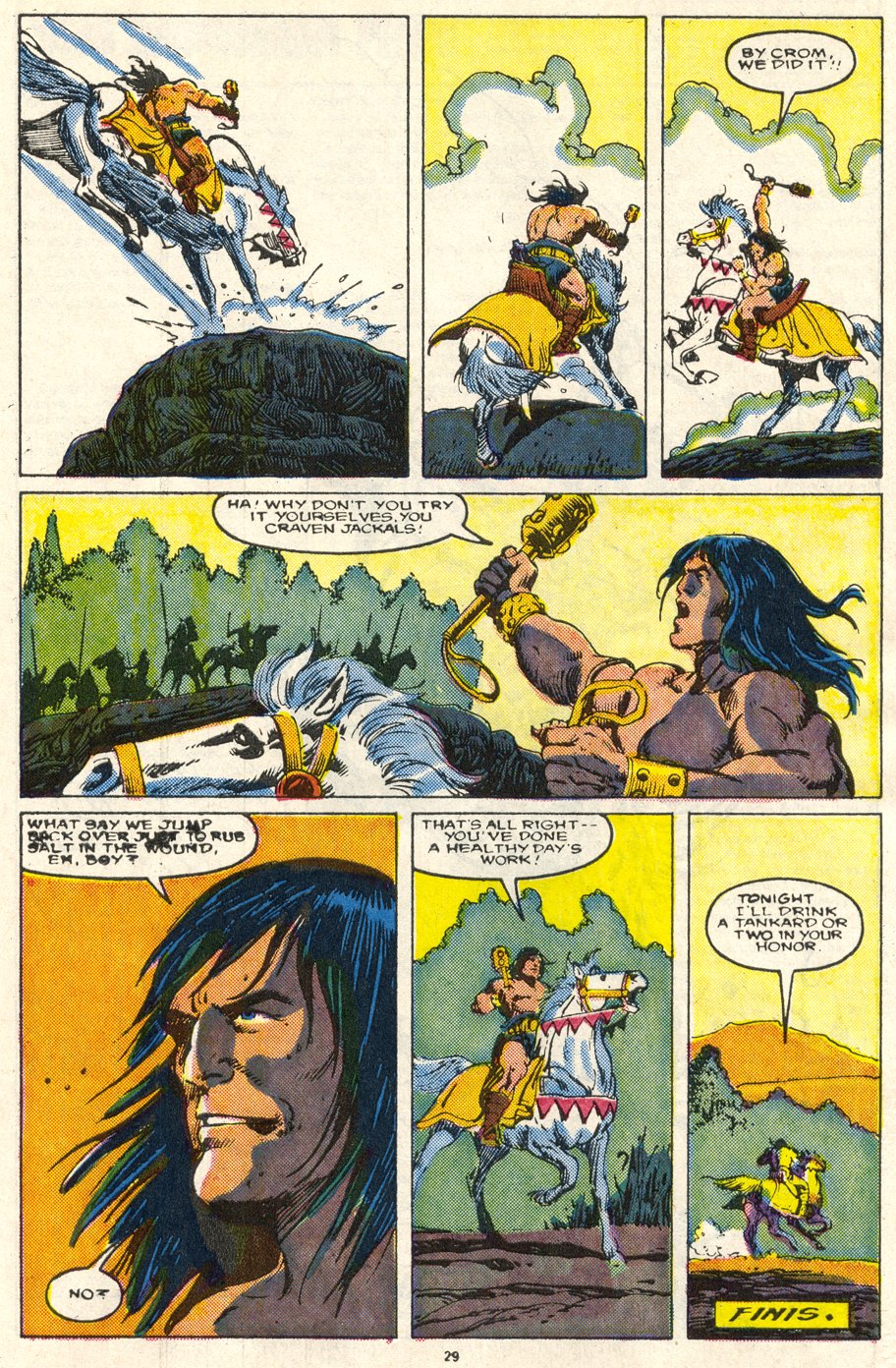 Read online Conan the Barbarian (1970) comic -  Issue #219 - 23