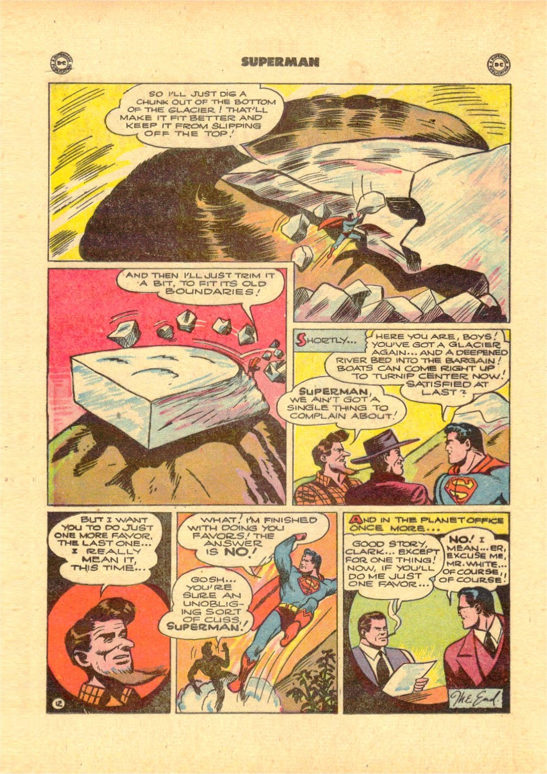 Read online Superman (1939) comic -  Issue #52 - 33