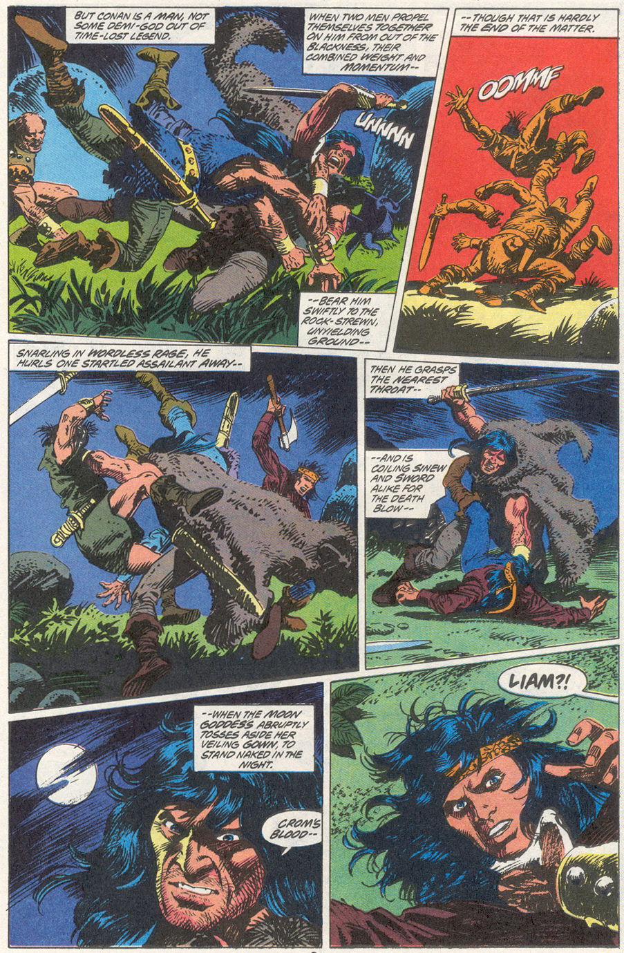 Read online Conan the Barbarian (1970) comic -  Issue #259 - 4