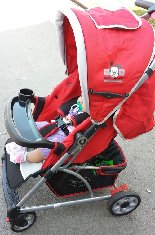 stroller disney, kereta sorong baby