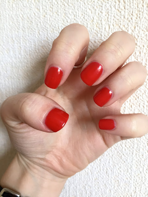 Sensationail Scarlet Red