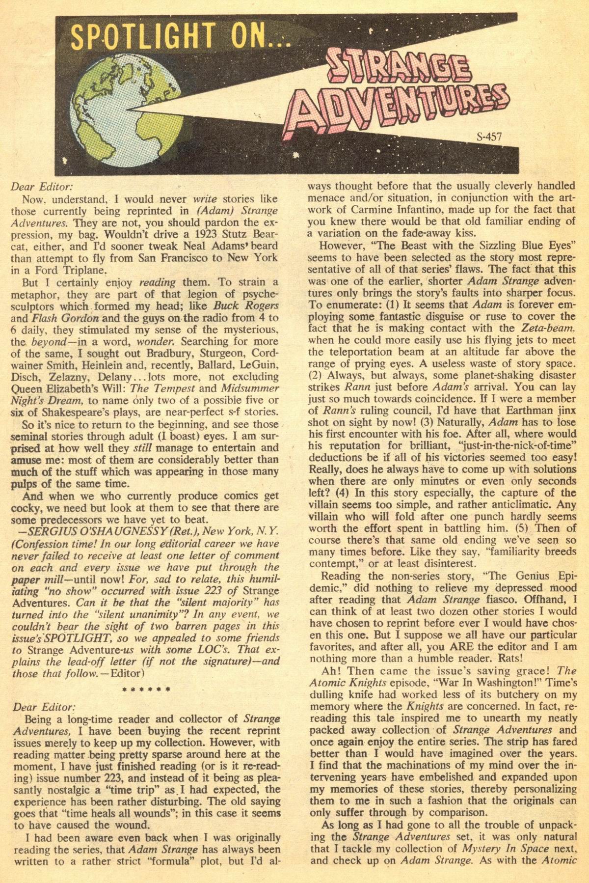 Read online Strange Adventures (1950) comic -  Issue #225 - 20