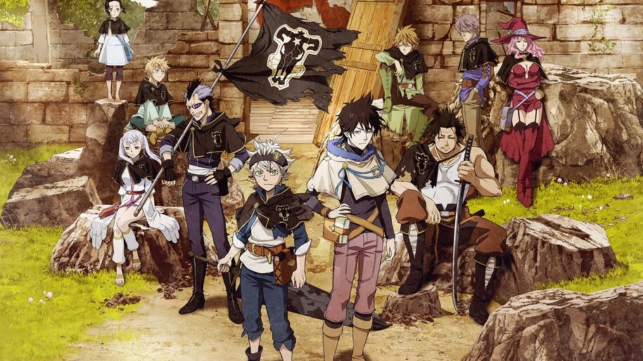 Black Clover, Black Bull, Members, 4K, #6.854