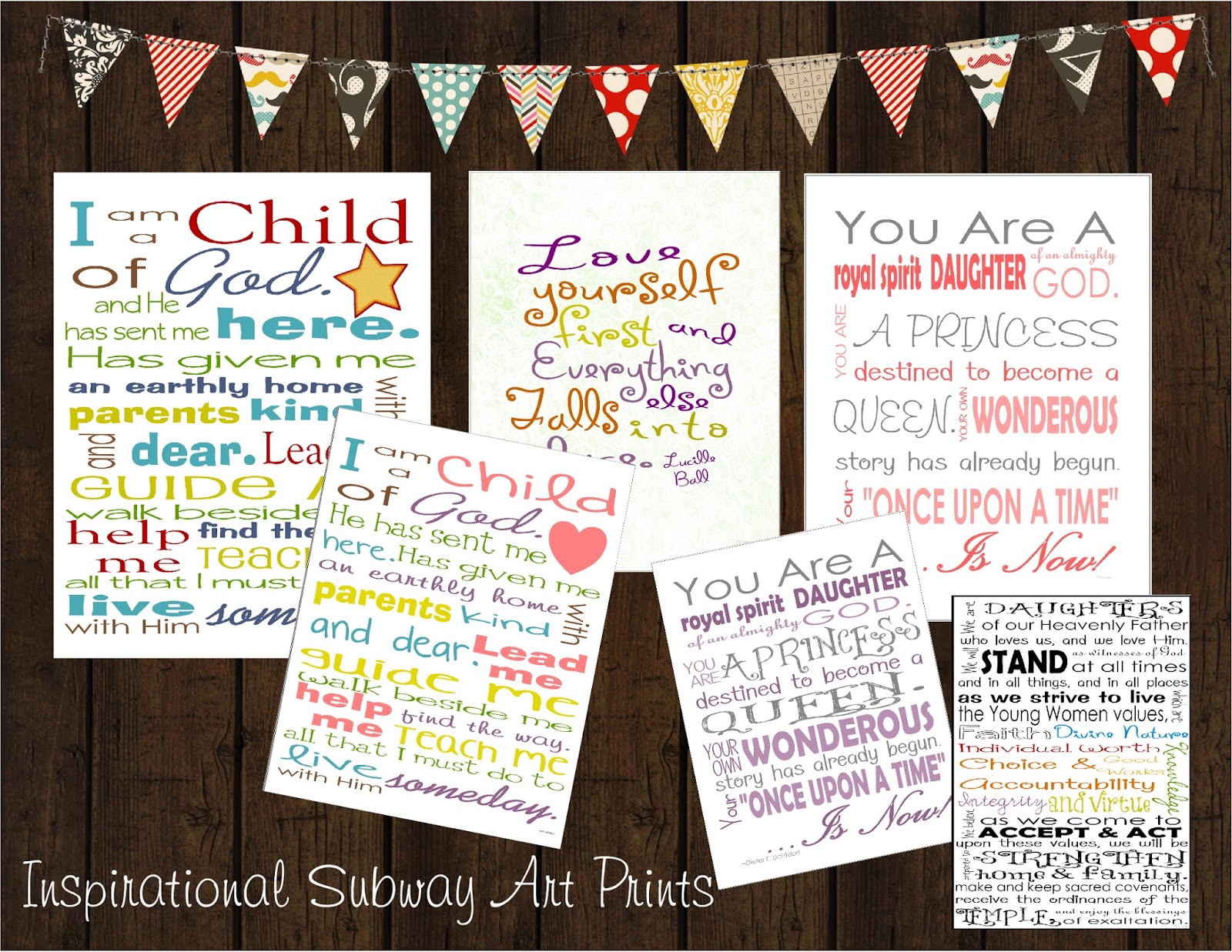 Inspirational Subway Art Printable