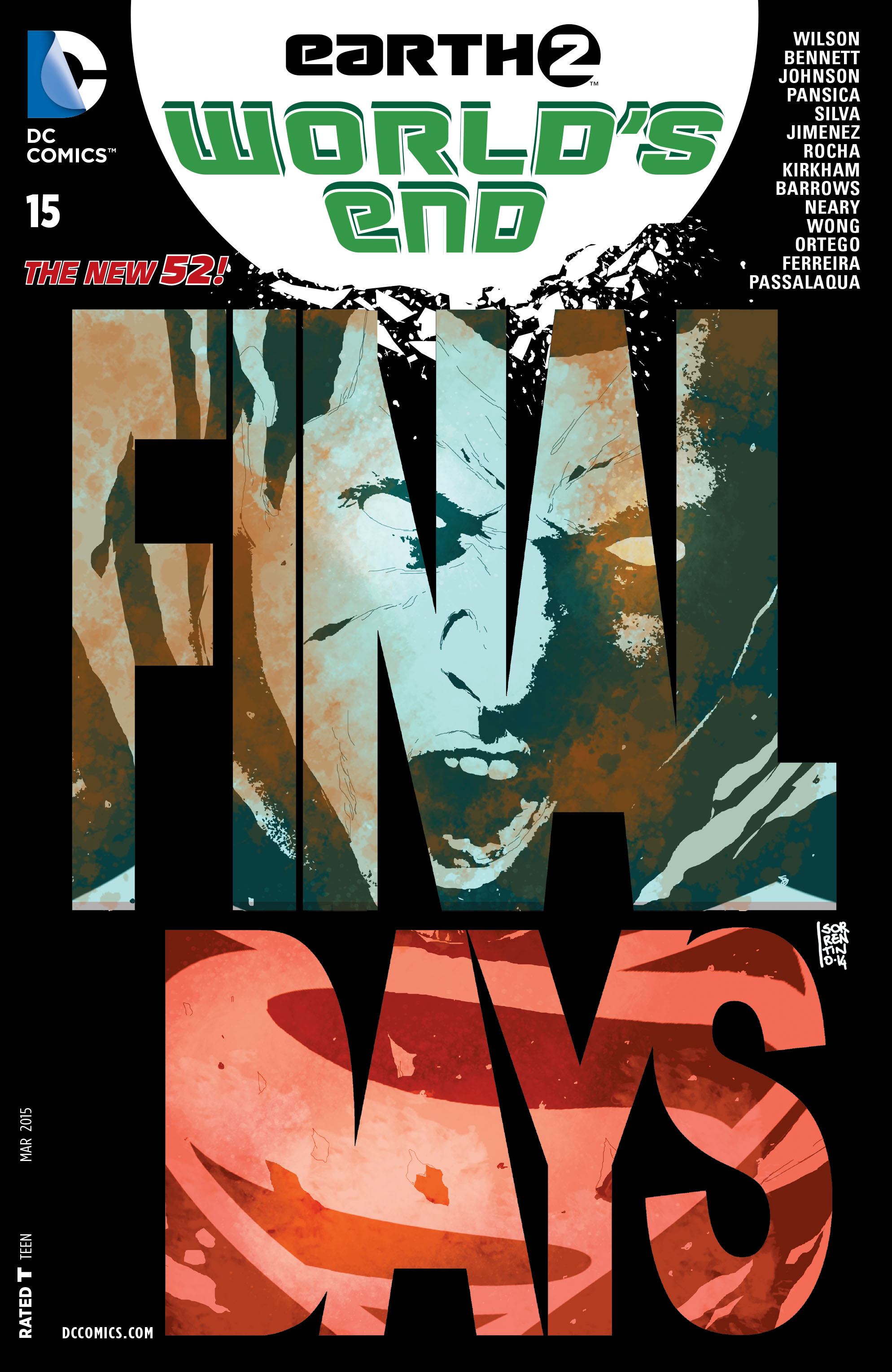 Read online Earth 2: World's End comic -  Issue #15 - 1