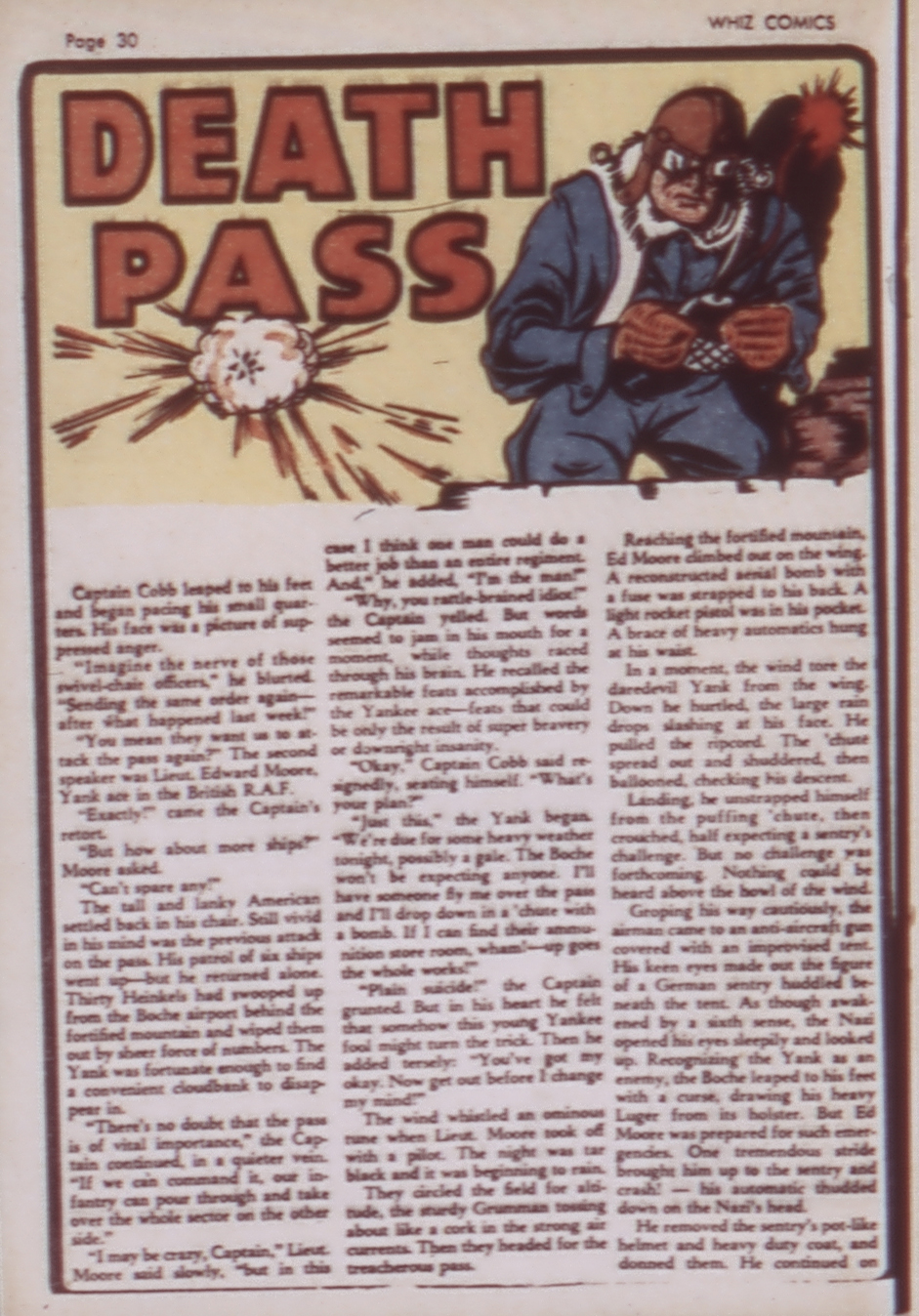 Read online WHIZ Comics comic -  Issue #3-April 1940 - 32
