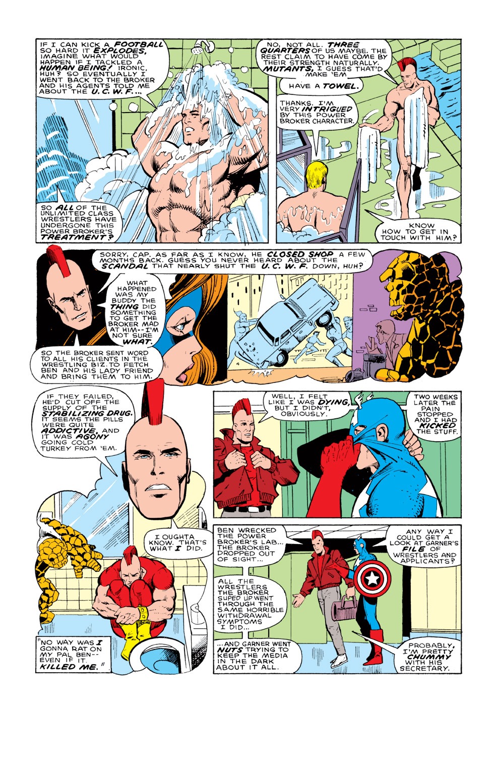 Read online Captain America (1968) comic -  Issue #328 - 9