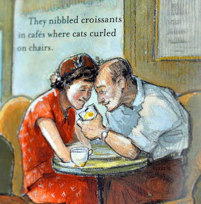 Illustration by Amy Bates in Susanna Reich's Children's Book, Minette's Feast - Photo by Michelle Judd of Taste As You Go
