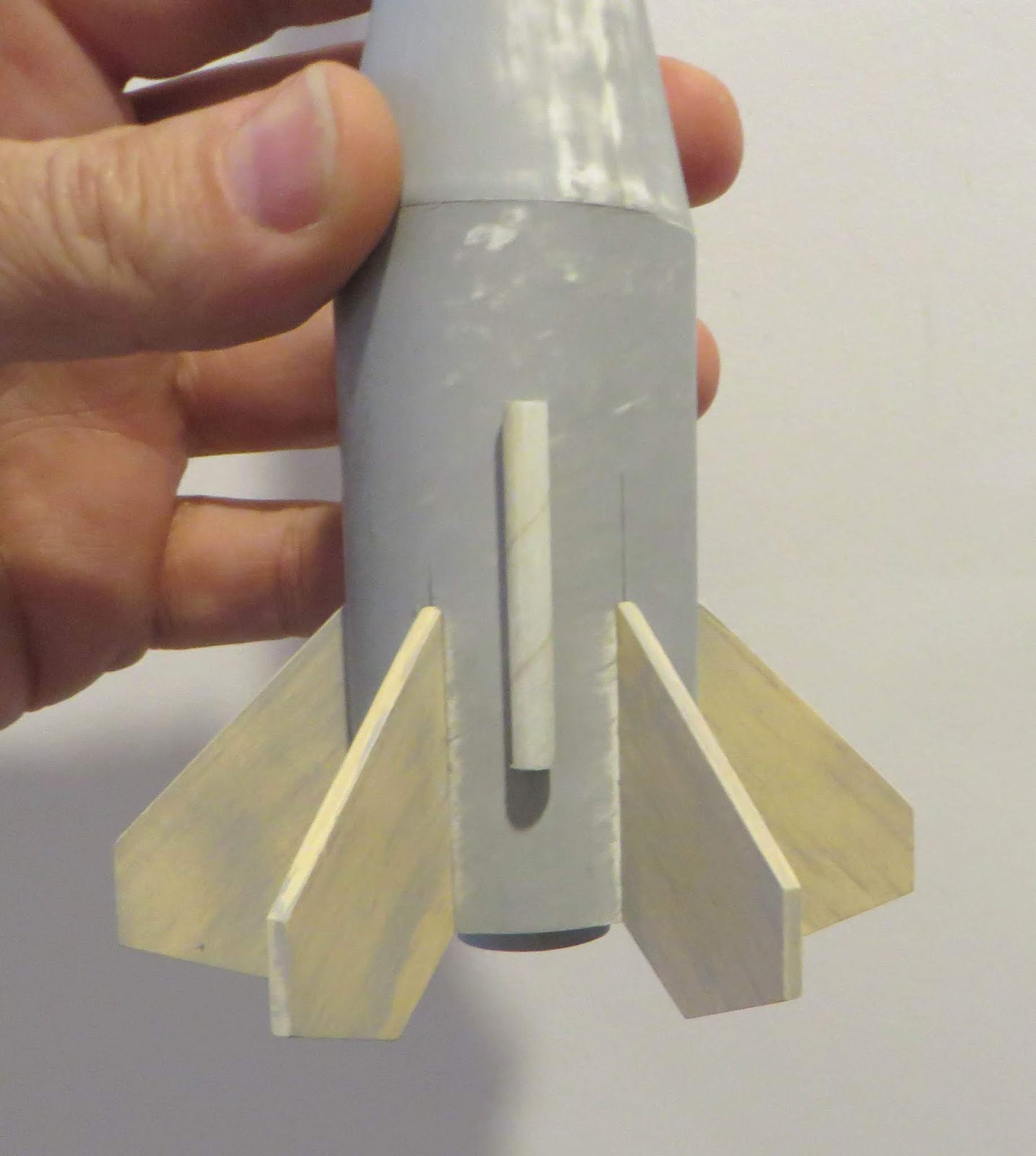 Model Rocket Building Custom SLV Build 10044, Part 8, Fin & Launch