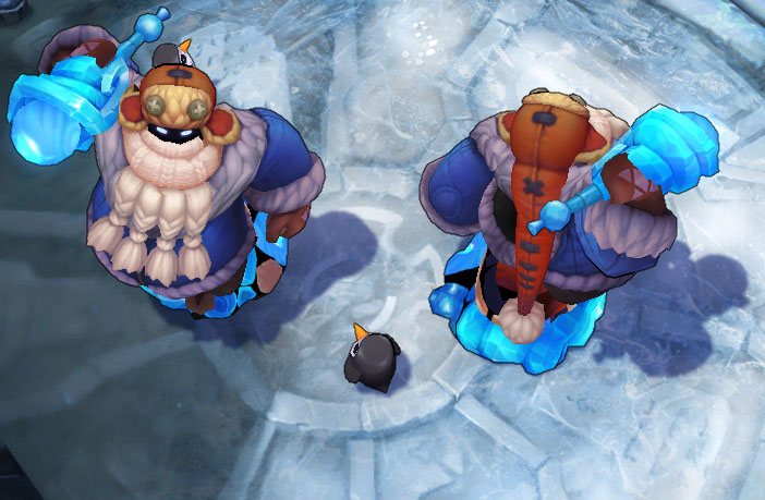 Responsive Test: [Mod Skin] Bard Snow Day