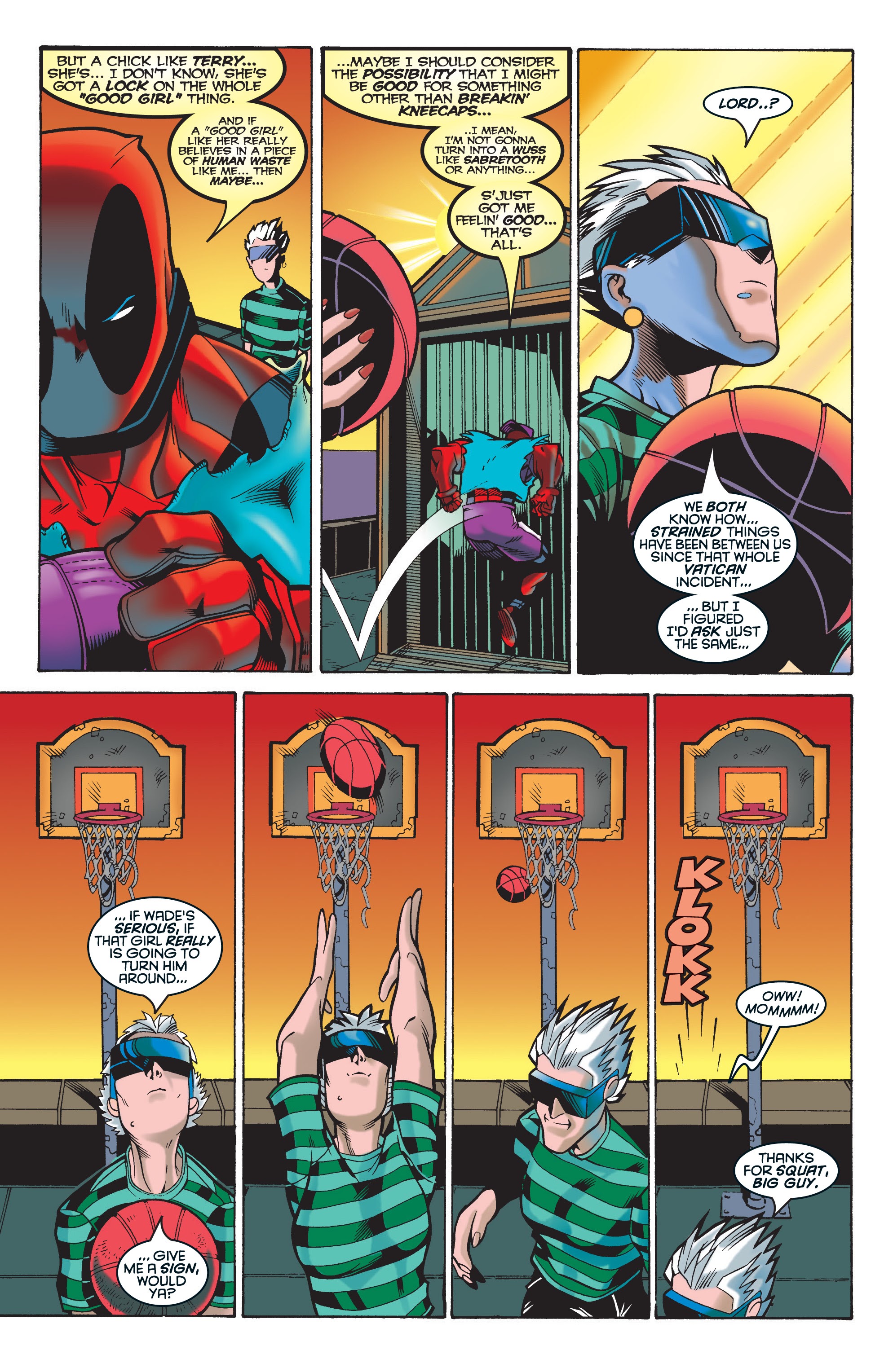 Read online Deadpool by Joe Kelly: The Complete Collection comic -  Issue # TPB 1 (Part 2) - 56