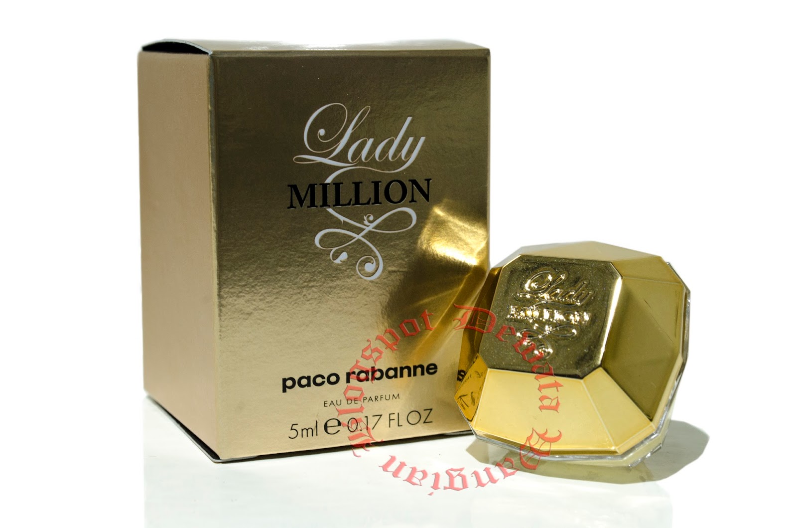 Wangian Perfume Cosmetic Original Terbaik Paco Rabanne Lady Million Miniature Perfume