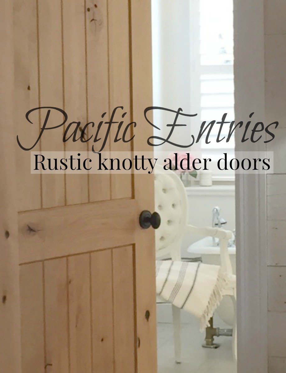 Knotty Alder Doors in Hello Lovely's Fixer Upper