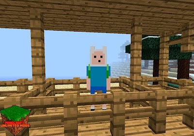 Adventure Time Craft Texture Pack finn