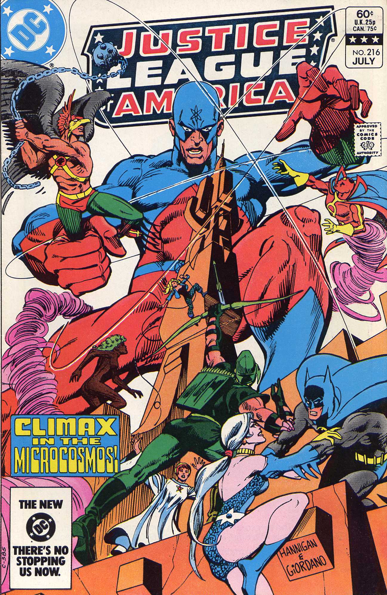 Read online Justice League of America (1960) comic - Issue #216 - 1