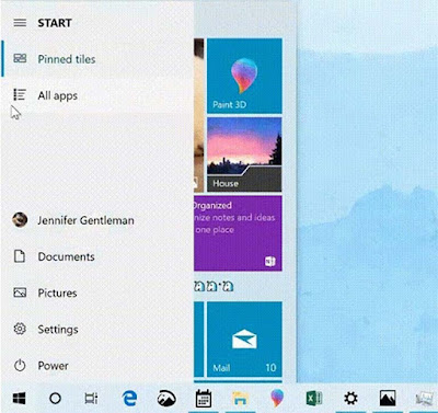 Menu Start Windows 10 May 2019 Update Jadi Lebih Cepat Dan Lebih Baik Menu Start Windows 10 May 2019 Update Jadi Lebih Cepat Dan Lebih Baik
