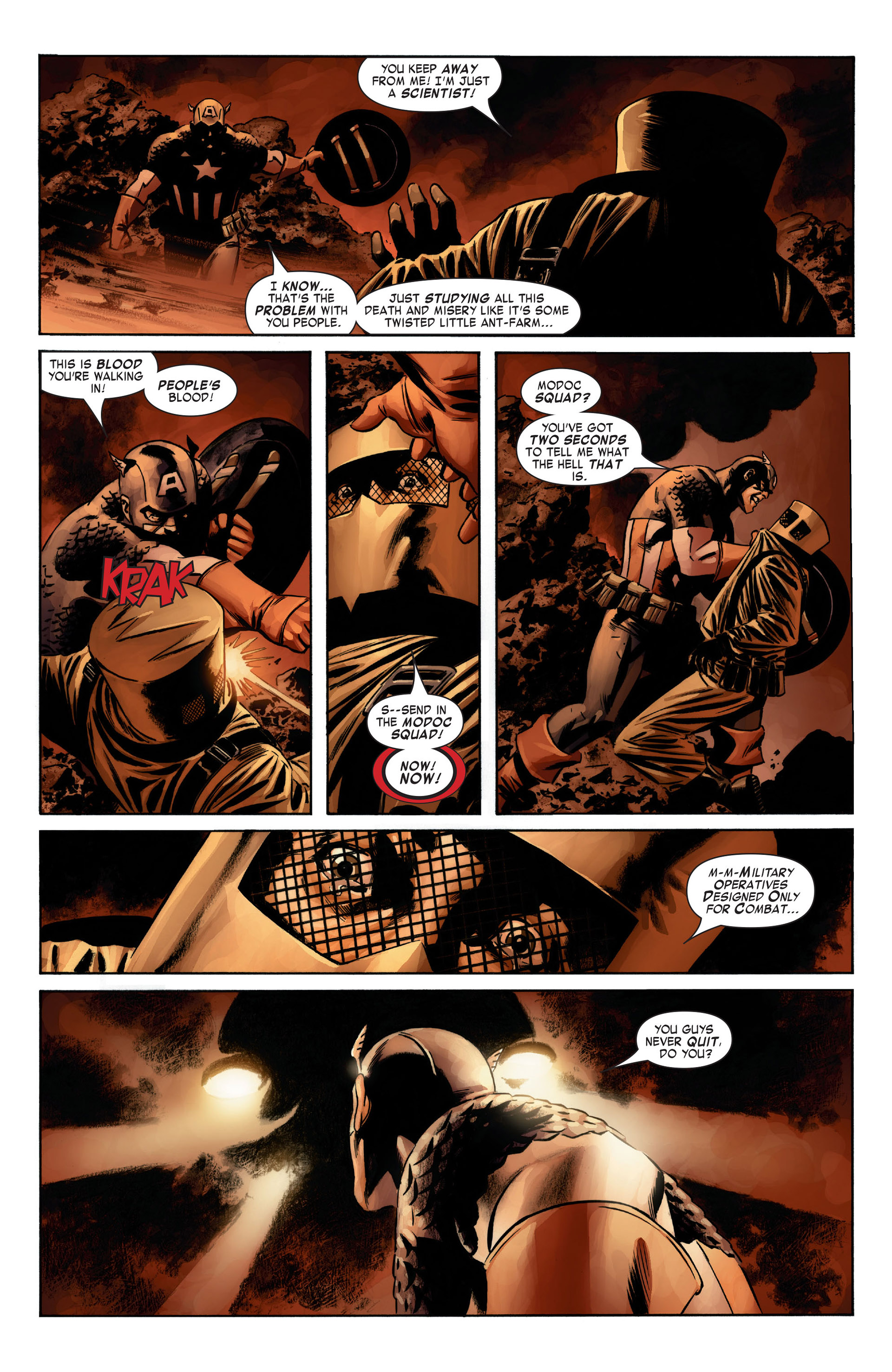 Captain America (2005) Issue #8 #8 - English 9
