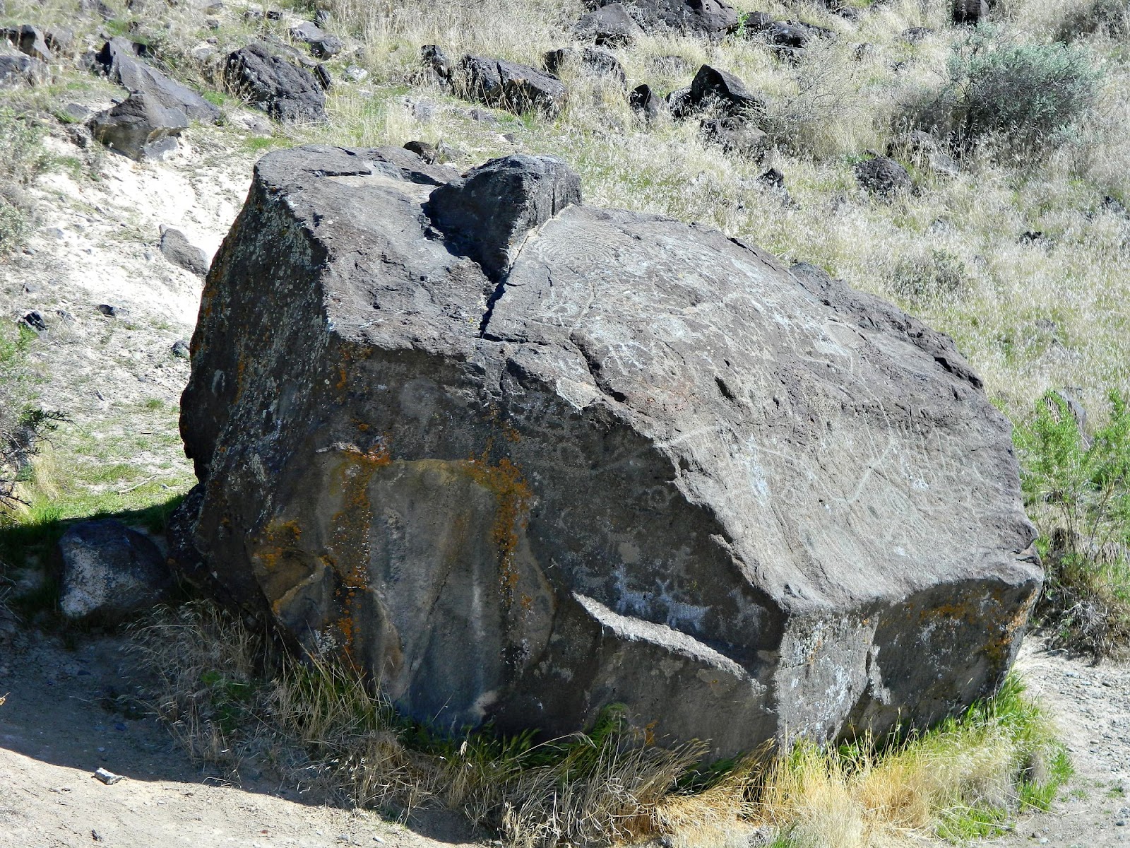 Living in Idaho Map Rock & Celebration Park, Melba