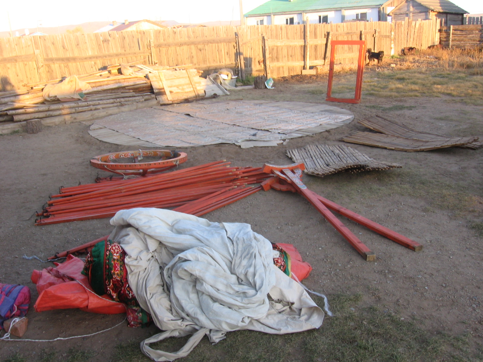 The Eye of Tengri: Erecting a Ger - Part I: Building Materials
