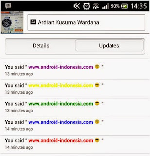 Status BBM Penuh Warna