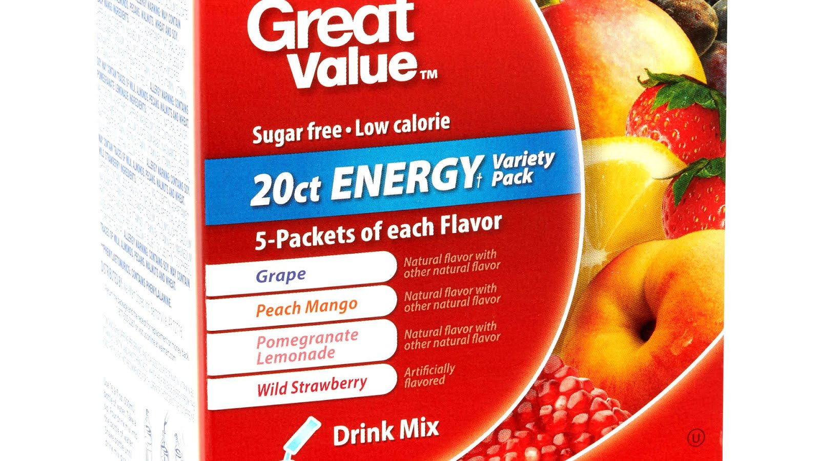 Energy Drink Packets Energy Choices