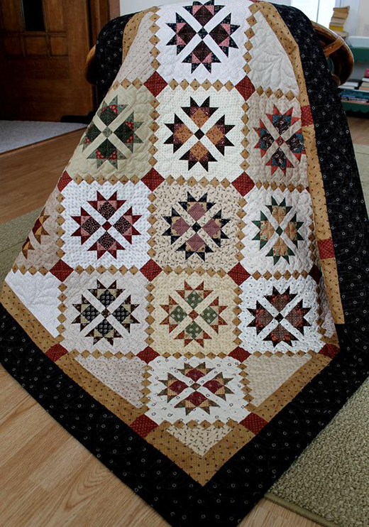 Quilting Land Cross and Crown Quilt